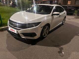 2016 Honda Civic X, белый, 1785000 рублей, вид 3