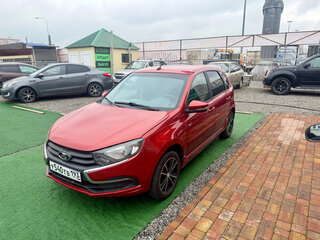 2019 Lada (ВАЗ) Granta I Рестайлинг, красный, 680000 рублей, вид 3
