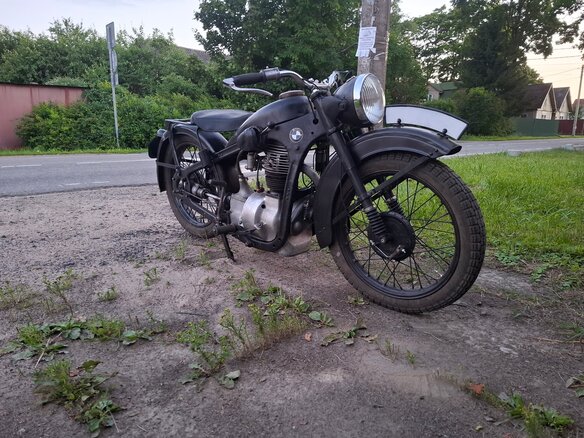 1950 BMW R 35, чёрный, 250000 рублей - вид 2
