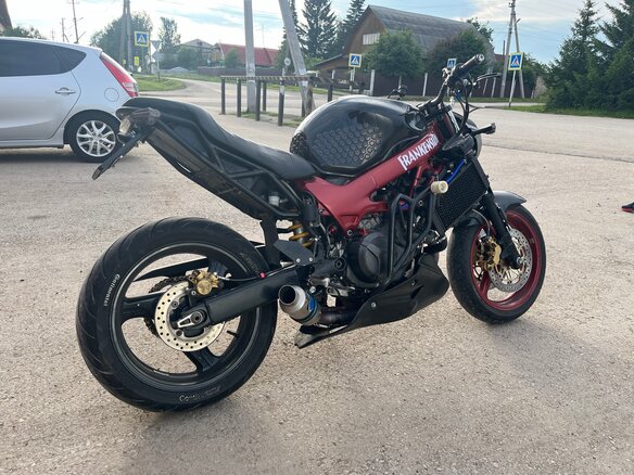 1999 Honda VTR 1000, чёрный, 340000 рублей - вид 4