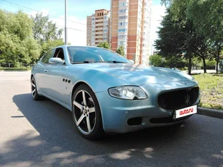 2007 Maserati Quattroporte V, голубой, 1400000 рублей, вид 1