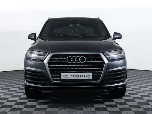 2016 Audi Q7 II (4M), серый, 2952000 рублей - вид 1