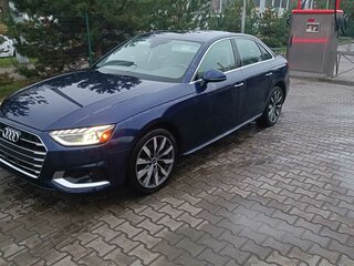 2022 Audi A4 40 TFSI V (B9) Рестайлинг, синий, 2550000 рублей, вид 1