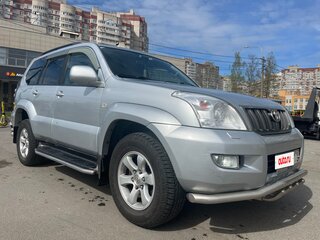 2008 Toyota Land Cruiser Prado 5-speed 120 Series Рестайлинг, серебристый, 2090000 рублей, вид 3