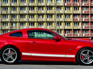 2006 Ford Mustang V, красный, 3500000 рублей, вид 2