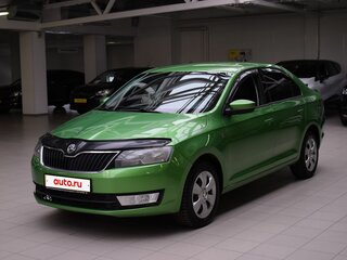 2017 Skoda Rapid I Рестайлинг, зелёный, 1050000 рублей, вид 3