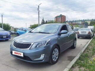 2014 Kia Rio 6-speed III, голубой, 645000 рублей, вид 1