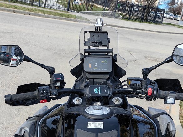 2024 CFMoto 450MT Touring, серый, 750000 рублей - вид 9