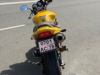 2000 Honda CB 600F Hornet, жёлтый, 260000 рублей, вид 4