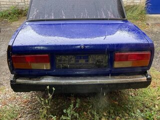 2002 Lada (ВАЗ) 2107, голубой, 200000 рублей, вид 2