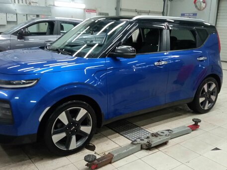 2019 Kia Soul III, синий, 1649000 рублей, вид 2