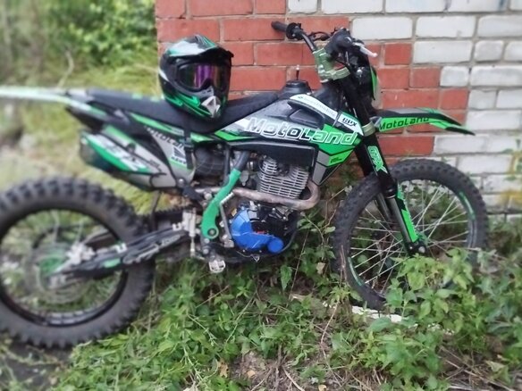 2023 Motoland XT300, зелёный, 130000 рублей - вид 8