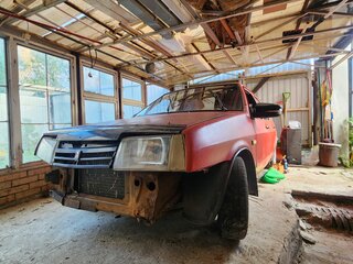 1991 Lada (ВАЗ) 2109, красный, 35000 рублей, вид 2