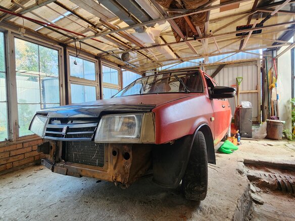 1991 Lada (ВАЗ) 2109, красный, 35000 рублей - вид 1