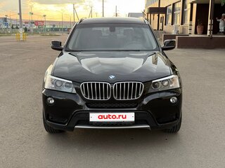 2013 BMW X3 20i xDrive II (F25), чёрный, 1500000 рублей, вид 3