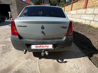 2008 Renault Logan I, серебристый, 200000 рублей, вид 5