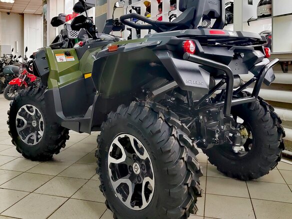 2026 Stels ATV-850 Guepard Trophy, зелёный - вид 1