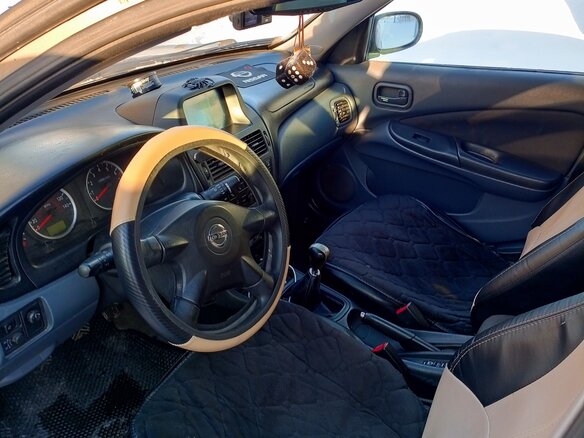 2006 Nissan Almera II (N16) Рестайлинг, бежевый, 390000 рублей - вид 5