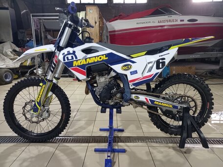 2023 Husqvarna FC 350, белый, 700000 рублей, вид 5