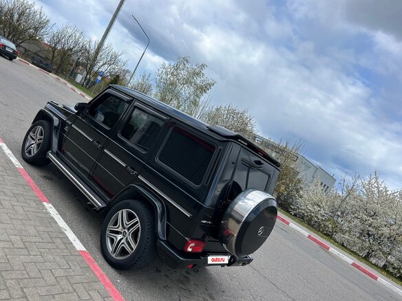 2015 Mercedes-Benz G-Класс AMG 63 AMG I (W463) Рестайлинг 2, чёрный, 4400000 рублей - вид 2