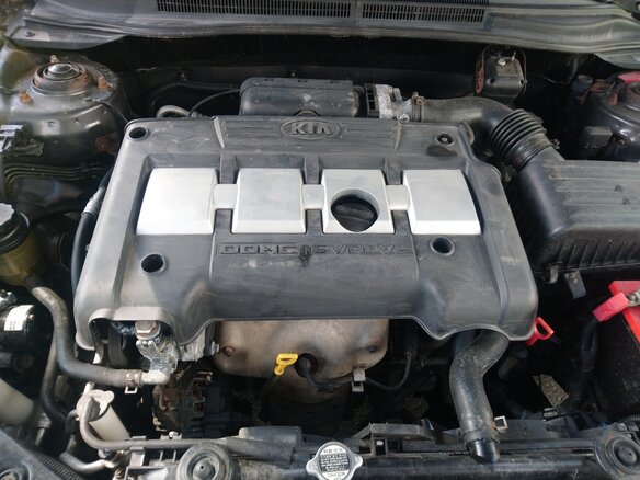 2005 Kia Cerato I, серый, 350000 рублей - вид 5