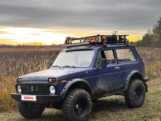 1992 Lada (ВАЗ) 2121 (4x4) I, синий, 400000 рублей, вид 2