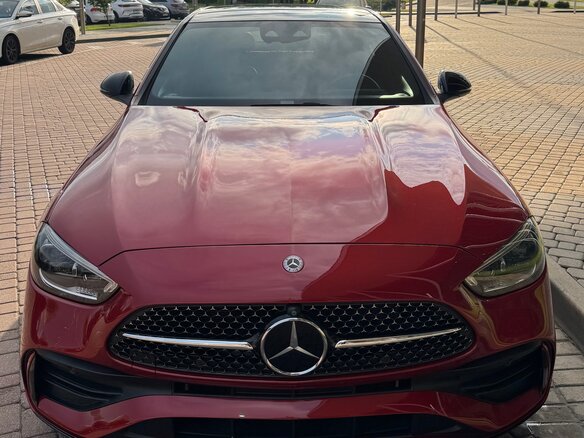 2021 Mercedes-Benz C-Класс 300 V (W206), красный, 3600000 рублей - вид 1