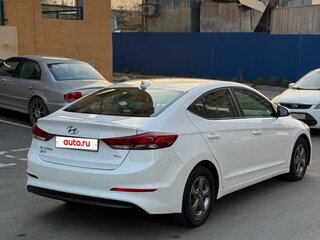2016 Hyundai Elantra Sport VI (AD), белый, 1150000 рублей, вид 2