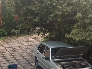 2005 Lada (ВАЗ) 2115, серебристый, 120000 рублей, вид 4
