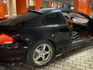 2003 BMW 6 серии 645i II (E63/E64), чёрный, 1400000 рублей, вид 5
