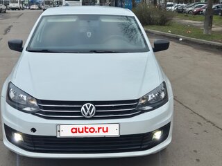 2017 Volkswagen Polo V Рестайлинг, белый, 650000 рублей, вид 2