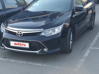 2017 Toyota Camry VII (XV50) Рестайлинг, чёрный, 2350000 рублей, вид 1