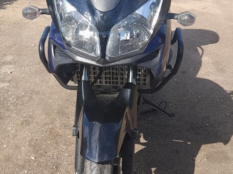 2004 Suzuki V-Strom 1000, синий, 600000 рублей, вид 1