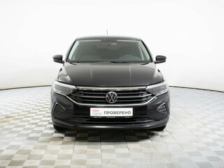 2020 Volkswagen Polo VI, чёрный, 1537000 рублей, вид 2