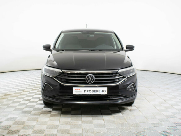 2020 Volkswagen Polo VI, чёрный, 1537000 рублей - вид 1