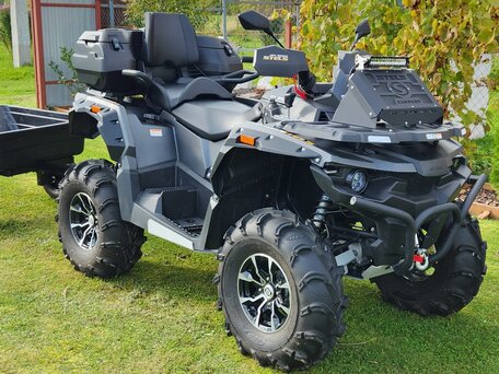 2022 Stels ATV-850 Guepard Trophy, чёрный, 1000000 рублей, вид 4