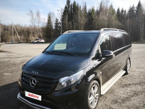 2016 Mercedes-Benz Vito 114 CDI L3 III (W447), чёрный