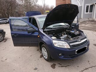 2012 Lada (ВАЗ) Granta I, синий, 269000 рублей, вид 2
