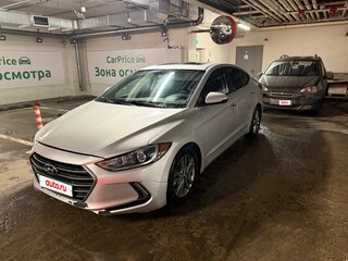 2017 Hyundai Elantra VI (AD), серый, 1700000 рублей, вид 1