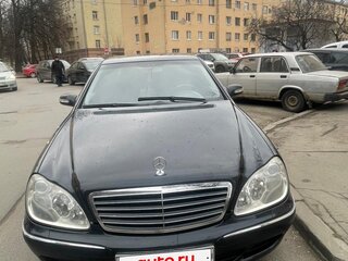 2004 Mercedes-Benz S-Класс 350 Long IV (W220) Рестайлинг, серый, 875000 рублей, вид 2