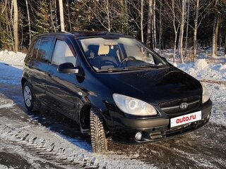 2010 Hyundai Getz I Рестайлинг, чёрный, 450000 рублей, вид 2