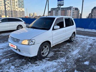 2001 Mazda Demio I (DW), белый, 210000 рублей, вид 1