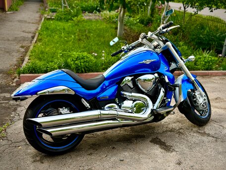 2012 Suzuki Boulevard M109R, синий, 1100000 рублей, вид 4