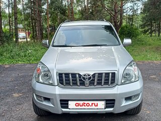 2004 Toyota Land Cruiser Prado 120 Series, серебристый, 1599000 рублей, вид 3