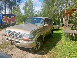 1997 Toyota Land Cruiser 80 Series Рестайлинг, золотистый, 1050000 рублей, вид 2