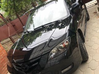 2007 Mazda 3 I (BK) Рестайлинг, чёрный, 780000 рублей, вид 1