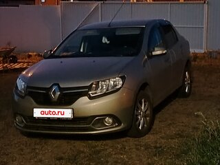 2014 Renault Logan II, бежевый, 740000 рублей, вид 1