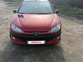 2007 Peugeot 206, красный, 400000 рублей, вид 1