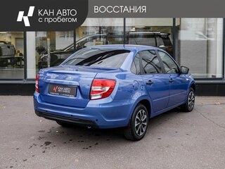 2020 Lada (ВАЗ) Granta I Рестайлинг, синий, 618500 рублей, вид 3