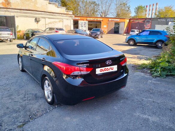 2012 Hyundai Elantra V (MD), чёрный, 1100000 рублей - вид 5